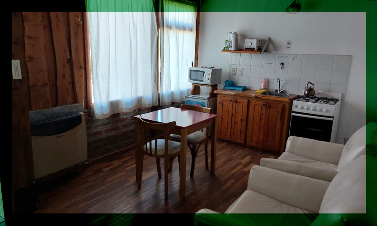 Cabaña monoambiente
